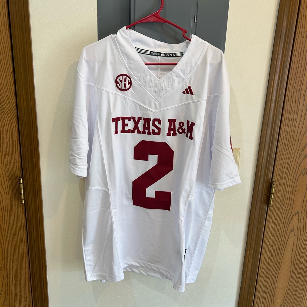 Brand New Johnny Manziel Jersey Texas A&M Aggies ADULT Stitched - Picture 2 of 2